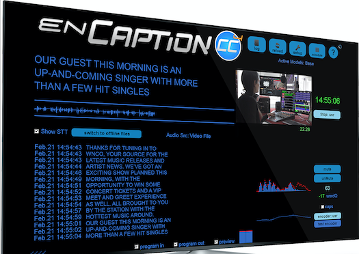 enCaption Brings Live Automated Closed Captioning System to Radio