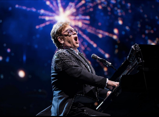 Elton John Live From Living Room