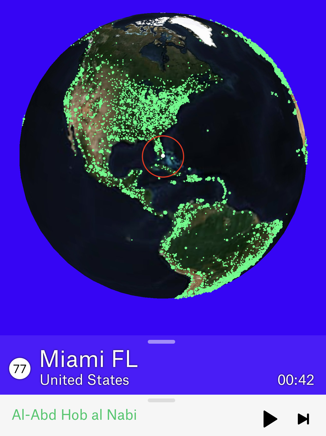 TuneIn Explorer, an interactive world radio map, is now available