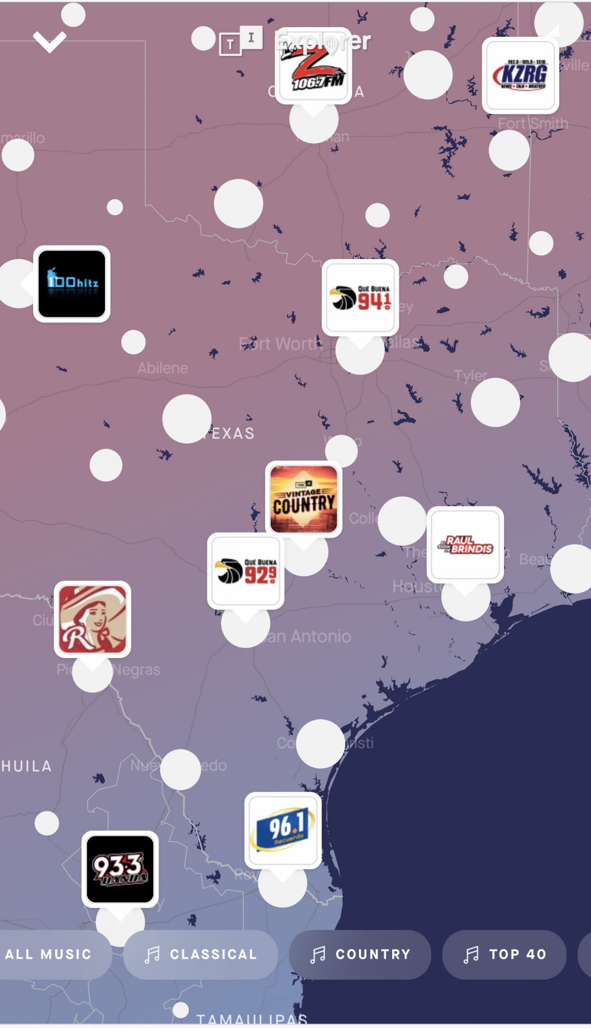 TuneIn Explorer, an interactive world radio map, is now available