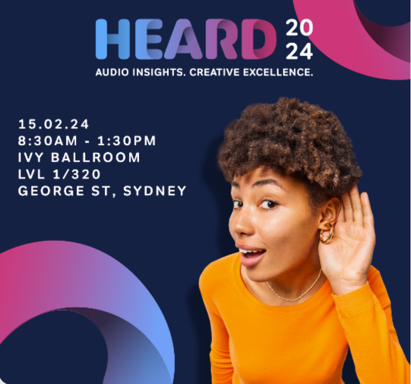 Audio Event HEARD 2024 Launched By CRA - RadioInfo Australia