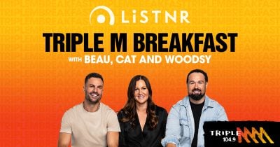 Cat Lynch joins Beau and Woodsy on Triple M Sydney breakfast