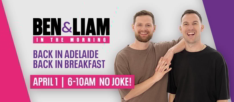 Everyone's favourites, including their mums, Ben & Liam gear up for KIIS 1023 Adelaide launch on April 1 - RadioInfo Australia