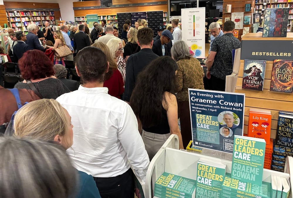 Graeme Cowan book launch